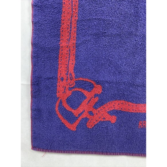 Vintage Ralph Lauren Red Blue Beach Towel - Picture 5 of 12